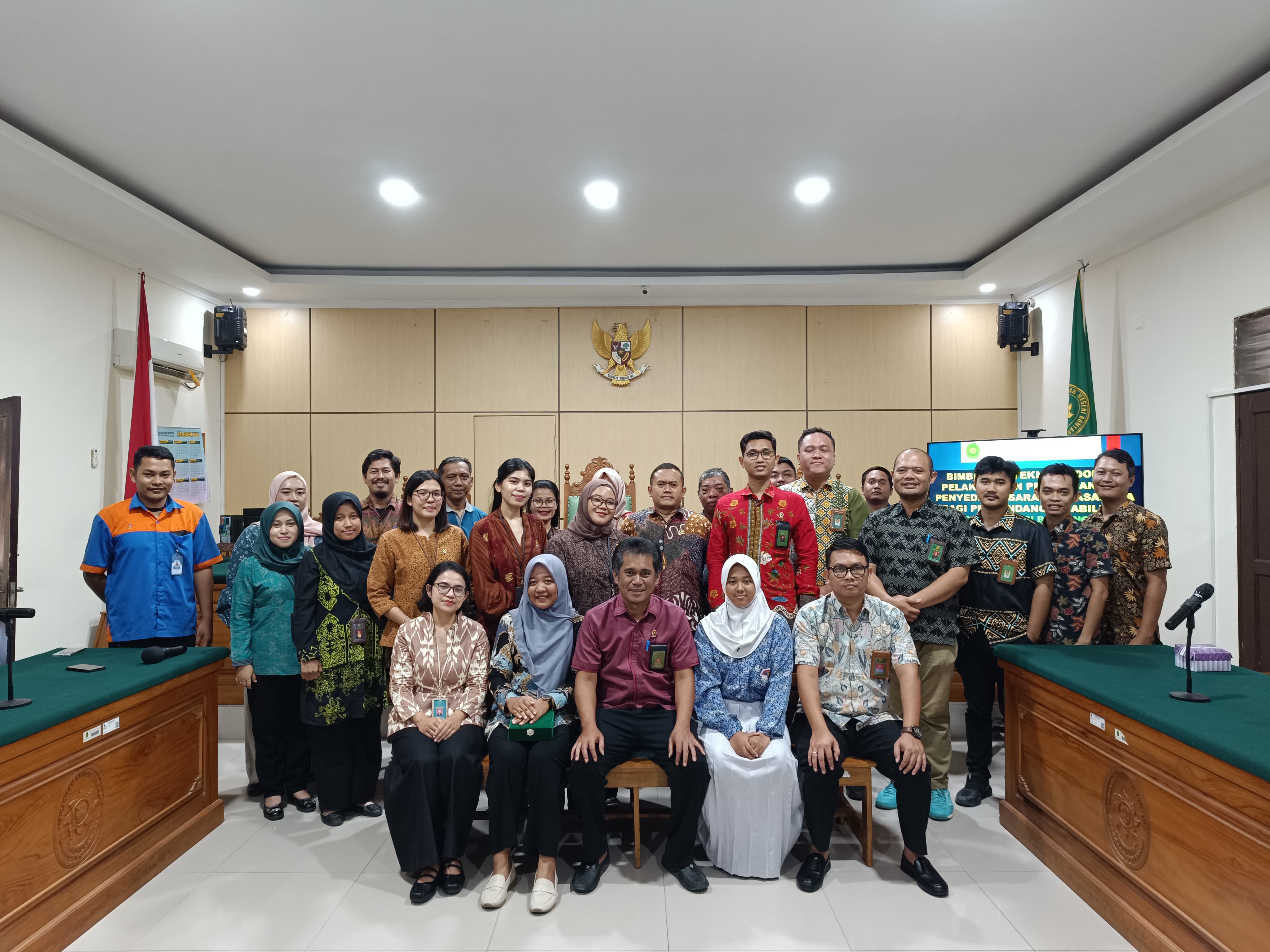 Wujudkan Peradilan Inklusif, PN Bontang Gelar Bimtek Pelayanan Disabilitas