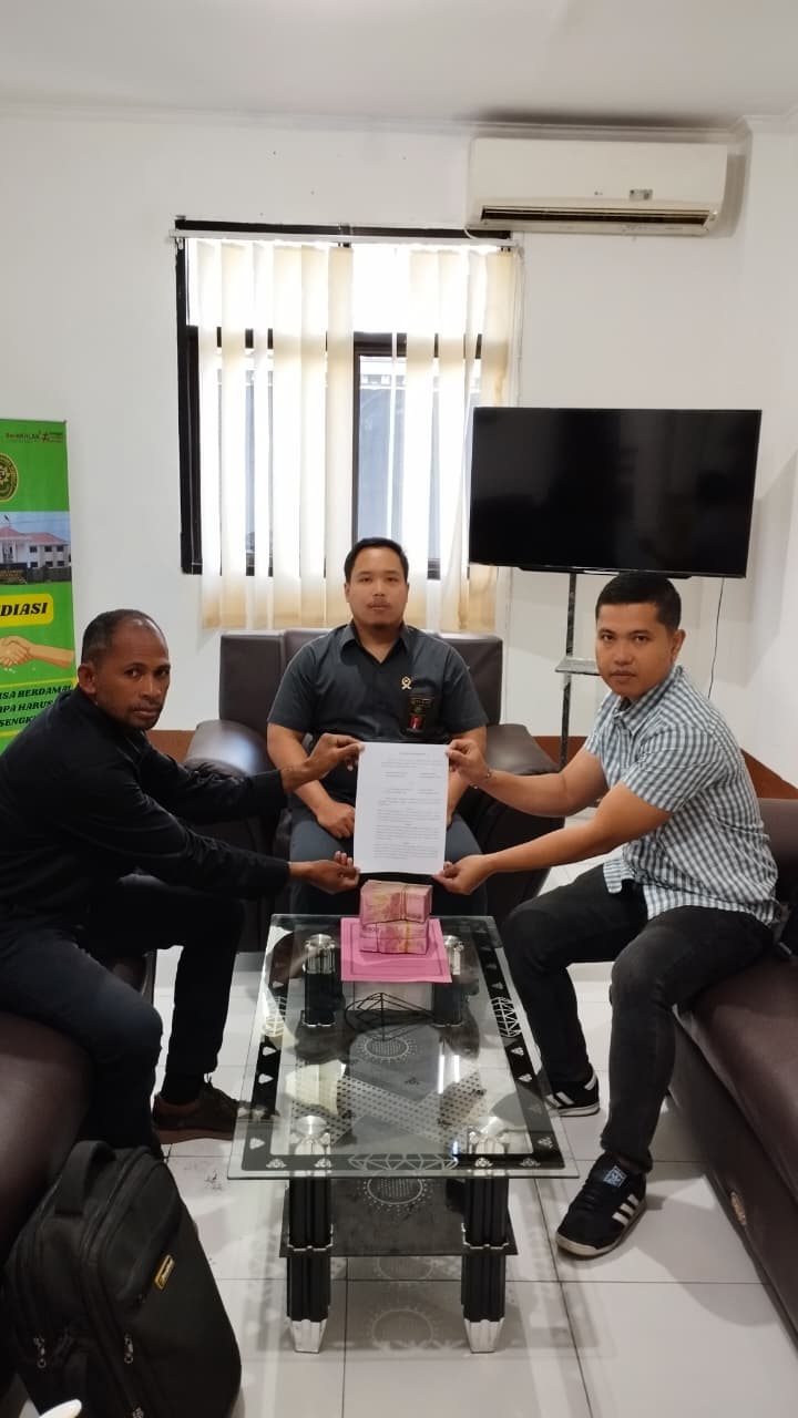Wujudkan Perdamaian, PN Tobelo Malut Berhasil Mediasi PMH Sengatan Listrik