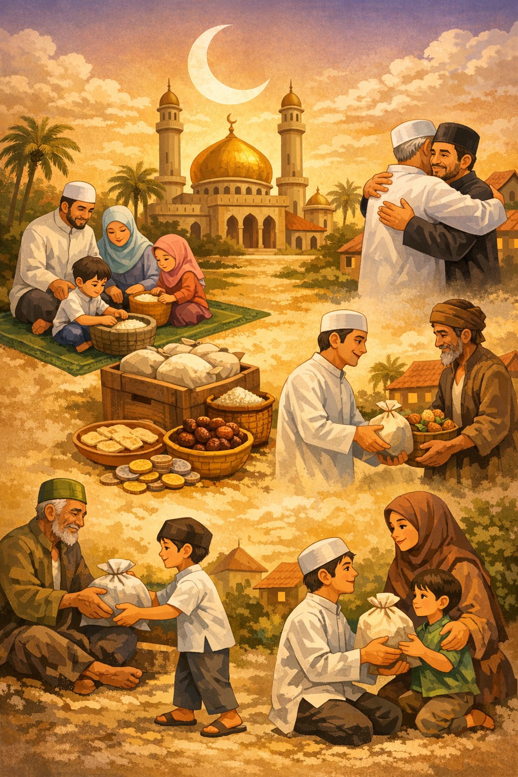 Zakat Fitrah sebagai Amanah: Kewajiban, Waktu, dan Implementasinya