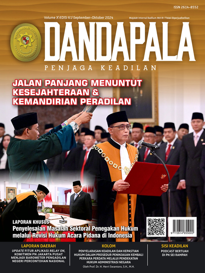 Majalah DANDAPALA Volume X/EDISI 61 September-Oktober 2024