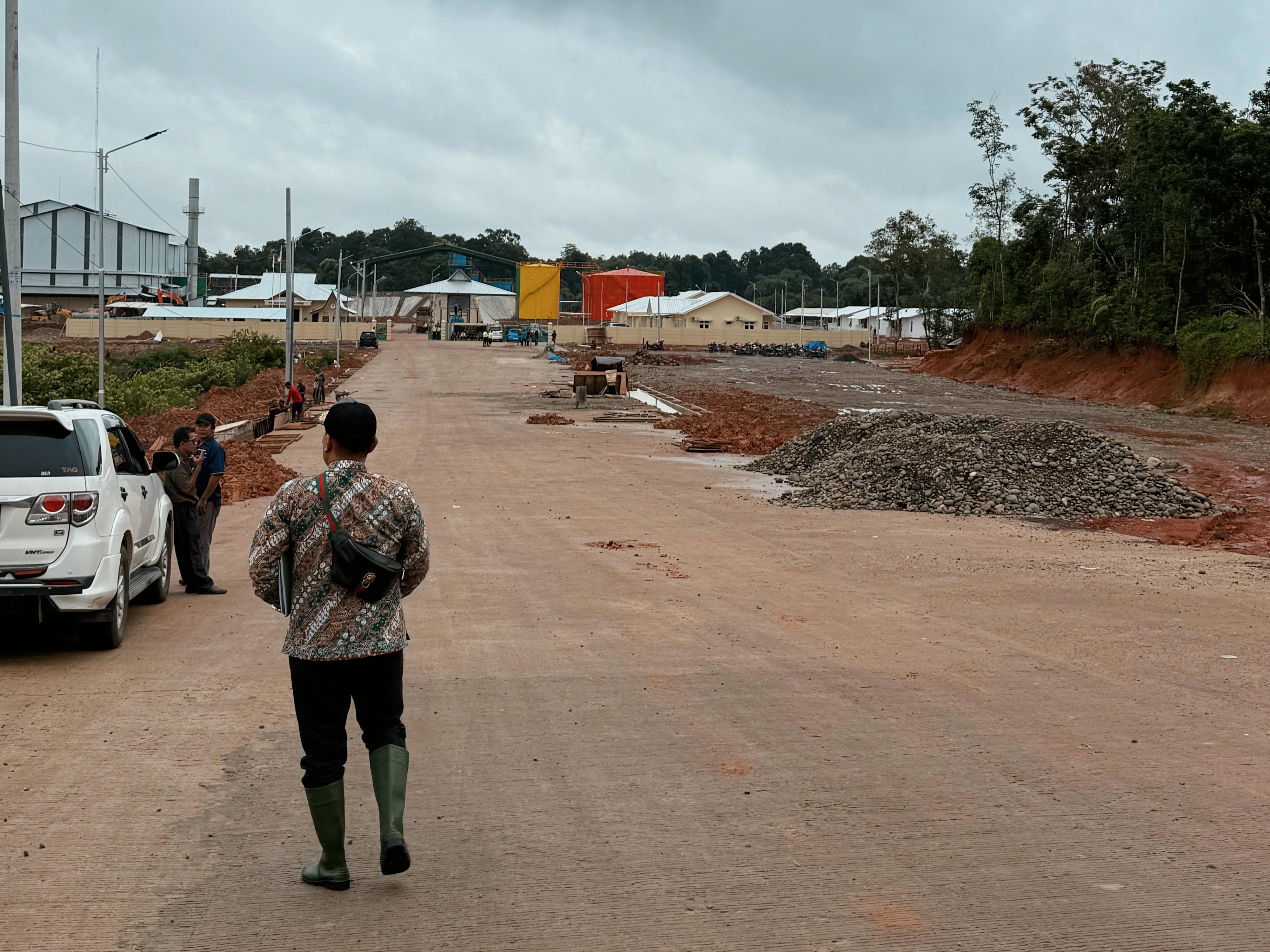 Pemeriksaan setempat Majelis Hakim PN Muara Enim