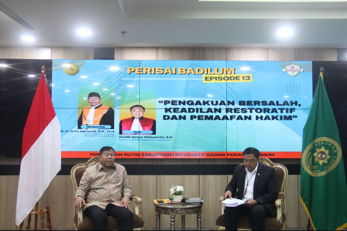 Potret Antusiasnya Hakim Ikuti Diskusi Perisai ke-13 Ditjen Badilum