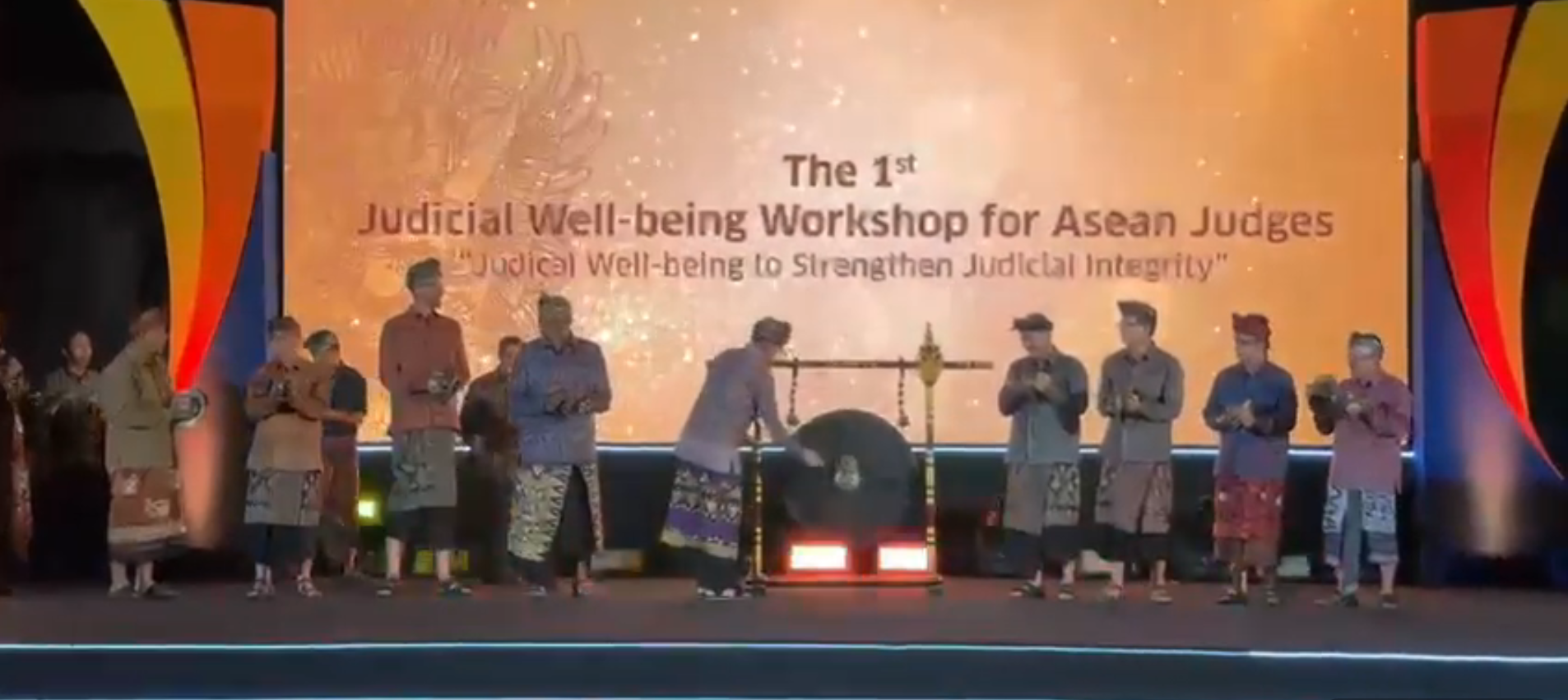 Pembukaan Judicial Well-Being Workshop ASEAN di Bali