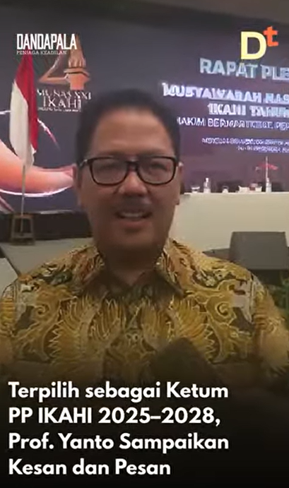 Pesan Prof Yanto Usai Terpilih Ketua Umum IKAHI